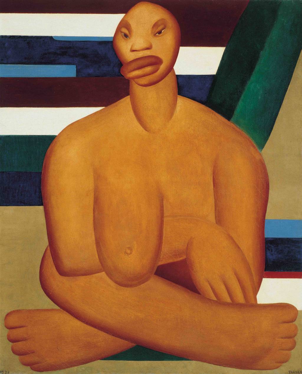Quadro a Negra de Tarsila do Amaral Quadro a Negra de Tarsila do Amaral