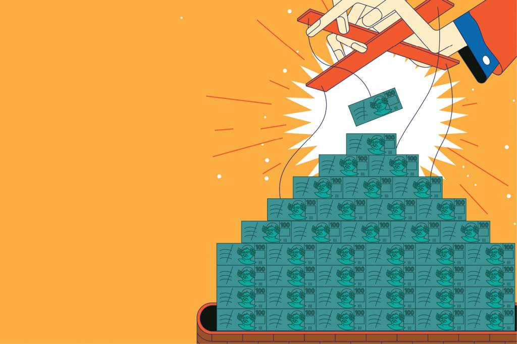 Saiba como identificar esquemas de pirâmide financeira