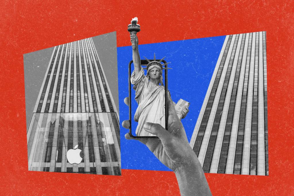 Bolsas americanas se recuperam após lucro forte da Apple