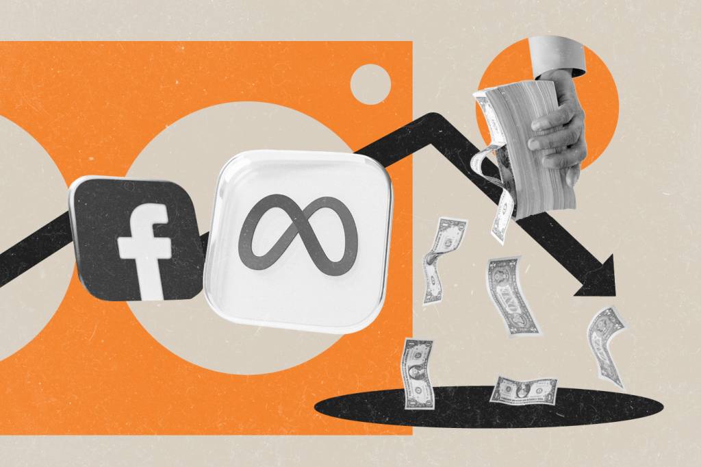 Meta (ex-Facebook) perde US$ 240 bilhões em valor de mercado – uma Disney inteira