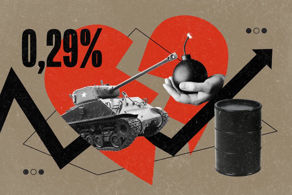 Ibovespa escapa do estresse geopolítico e sobe em dia difícil