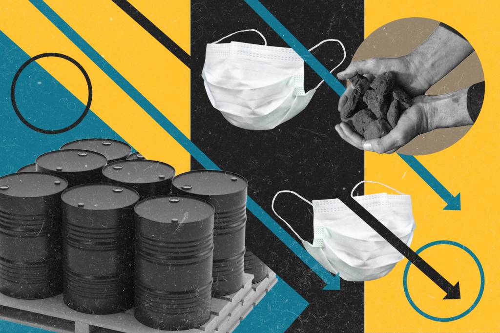 Lockdown na China derruba o minério (-7%) e o petróleo (-5%)