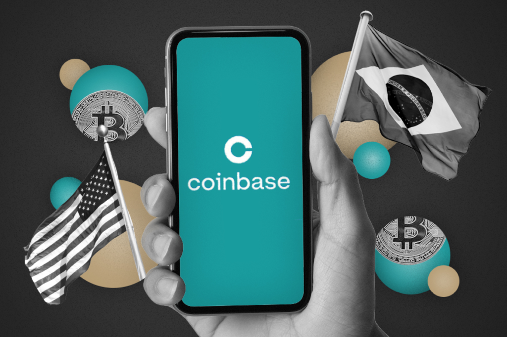Coinbase chega ao Brasil de olho em ameaças nos EUA