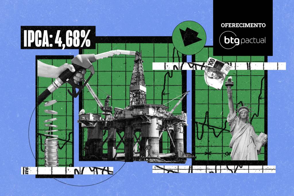 Petróleo desaba 3,67% e rouba a cena em dia de bom IPCA
