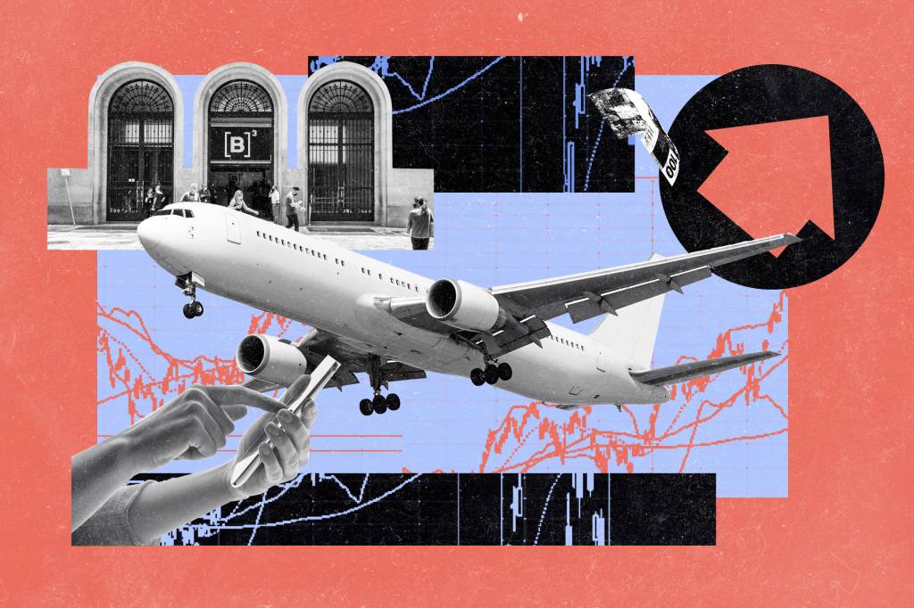 Bolsas caem à espera das big techs; Gol derrete mais 27% em dia de despedida do Ibovespa