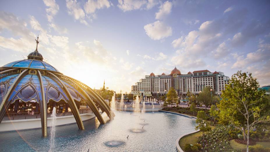 Celestial Park visto de cima Celestial Park visto de cima